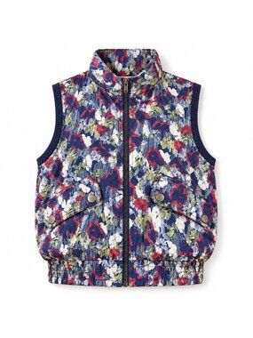 Free People Floral Sleeveless Vest  XS